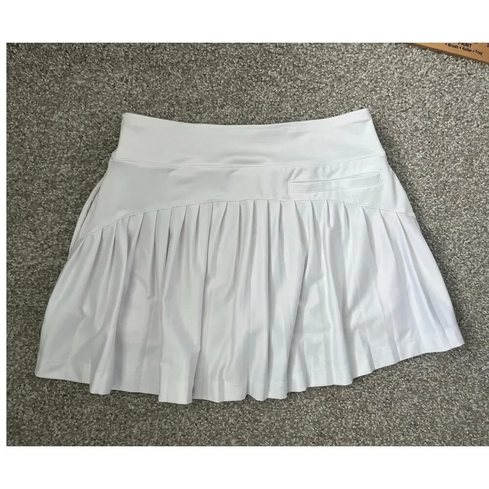 Slazenger Tech Pleated 15'' Skort Golf Tennis Pickleball Athletic Preppy Small